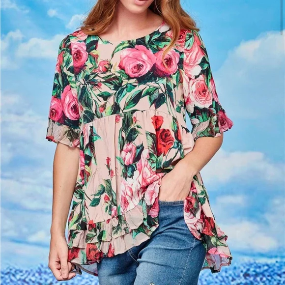 Curate by Trelise Cooper babydoll bliss top size XXXL - Picture 5 of 5